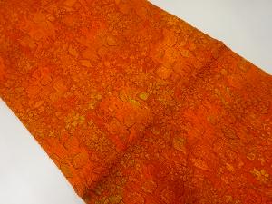 花模様織出し名古屋帯